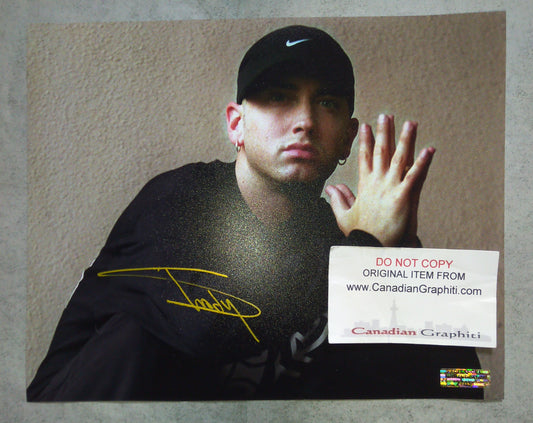Eminem Hand Signed Autograph 8x10 Photo COA