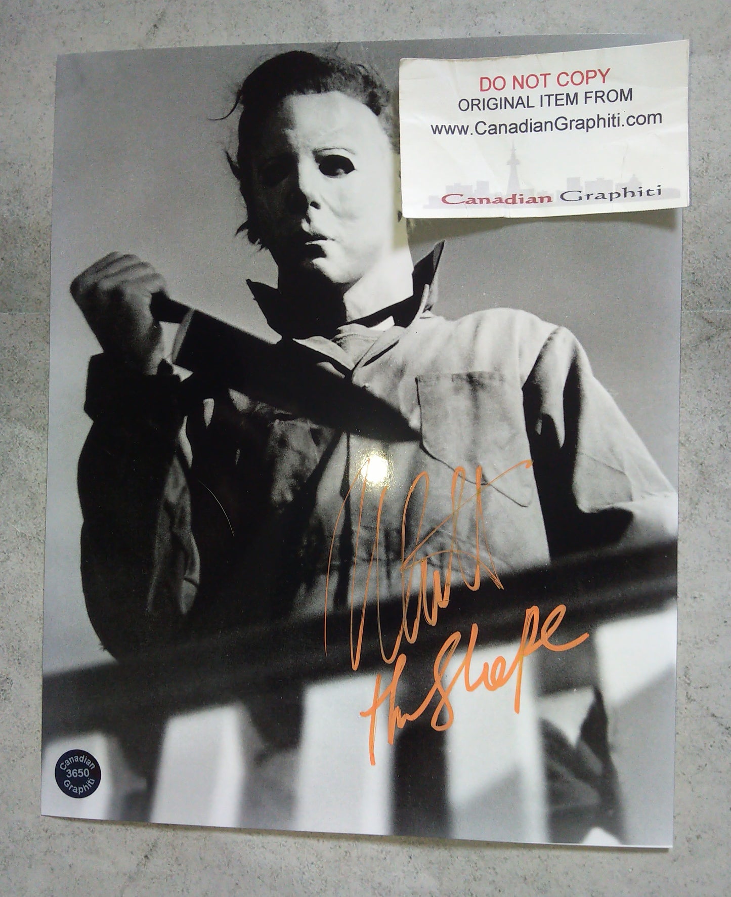 Nick Castle Hand Signed Autograph 8x10 Photo COA Halloween