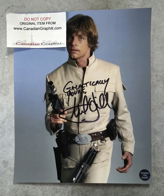 Mark Hamill Hand Signed Autograph 8x10 Photo COA Star Wars