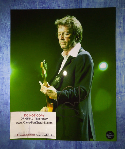 Eric Clapton Hand Signed Autograph 8x10 Photo COA