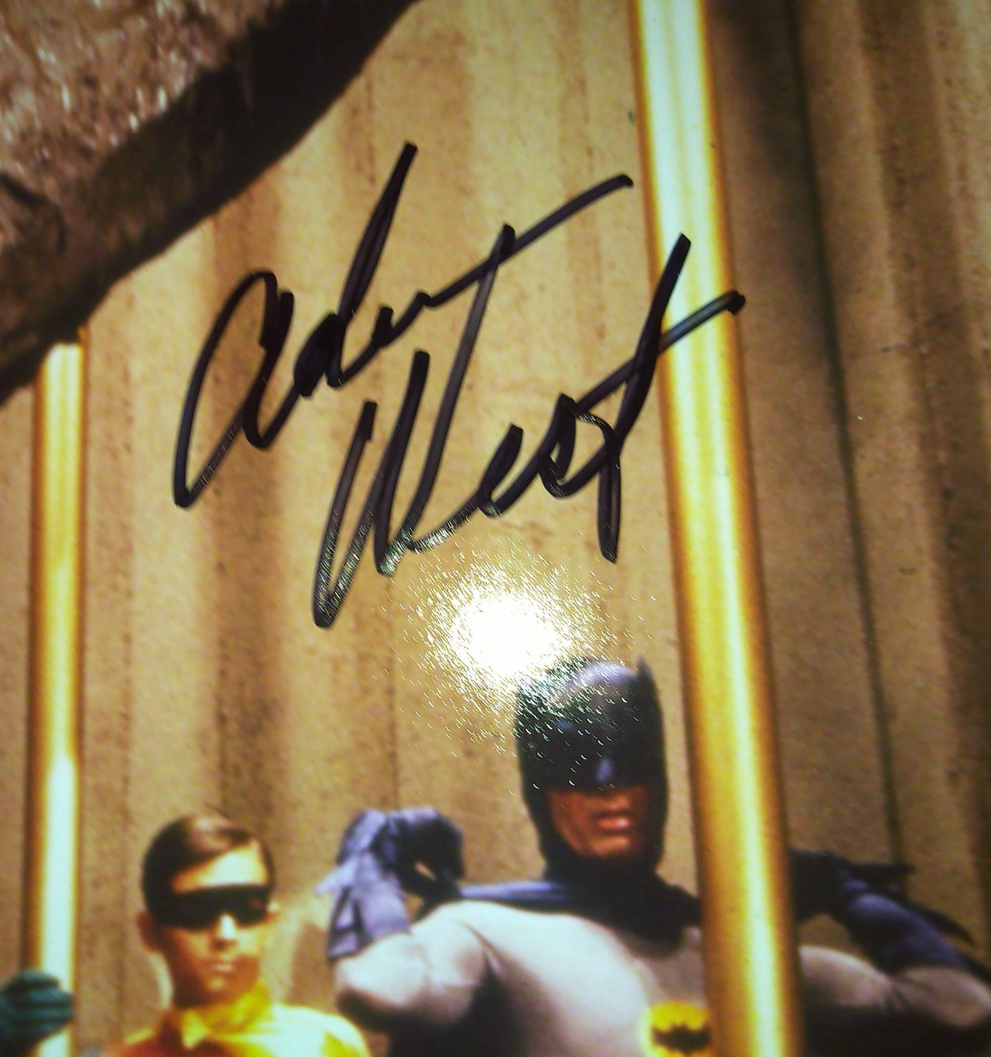 Adam West & Burt Ward Hand Signed Autograph Photo COA Batman