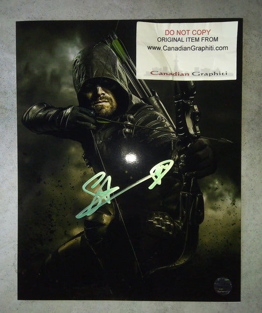 Stephen Amell Hand Signed Autograph 8x10 Photo COA Arrow
