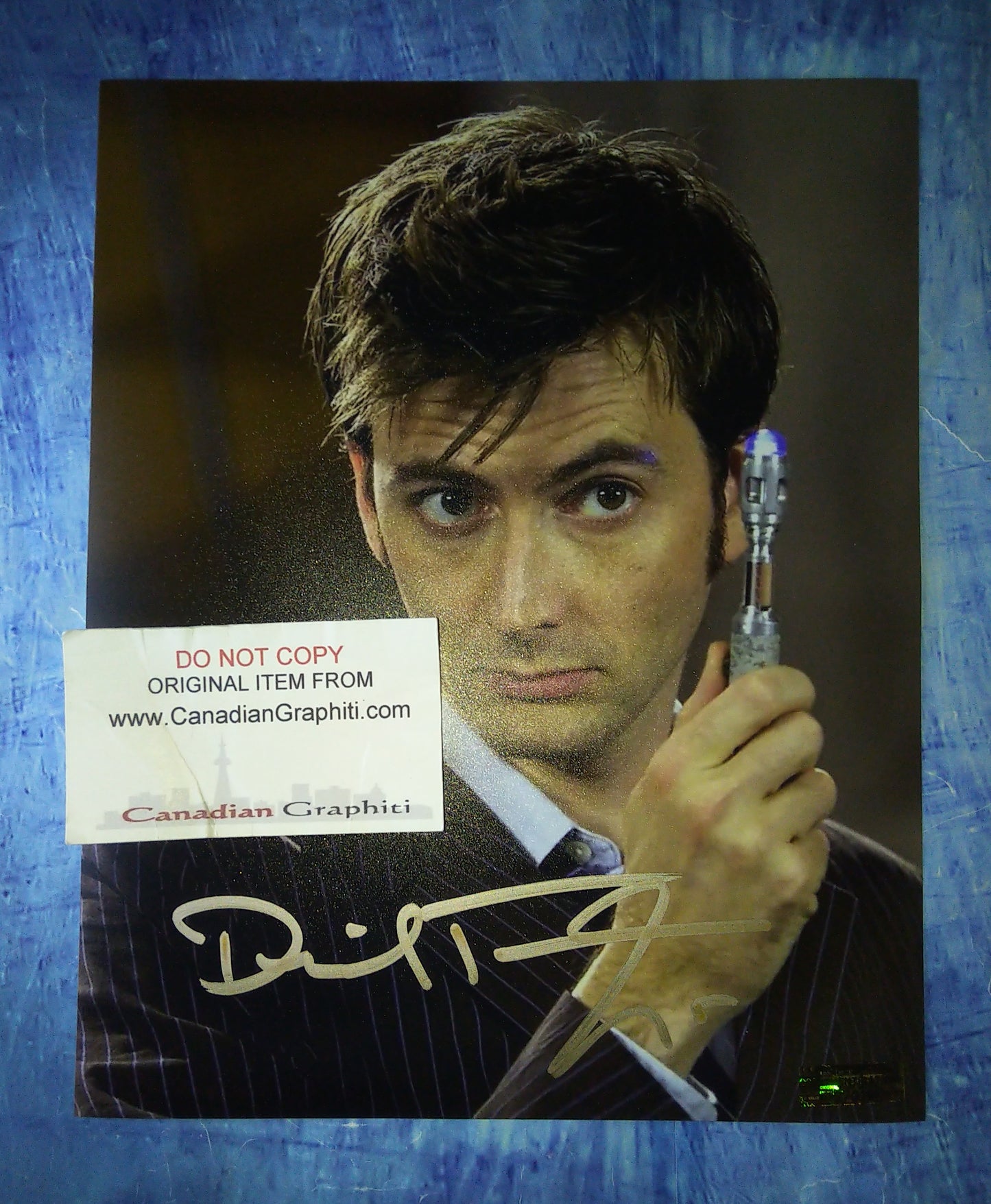 David Tennant Hand Signed Autograph 8x10 Photo COA Doctor Who