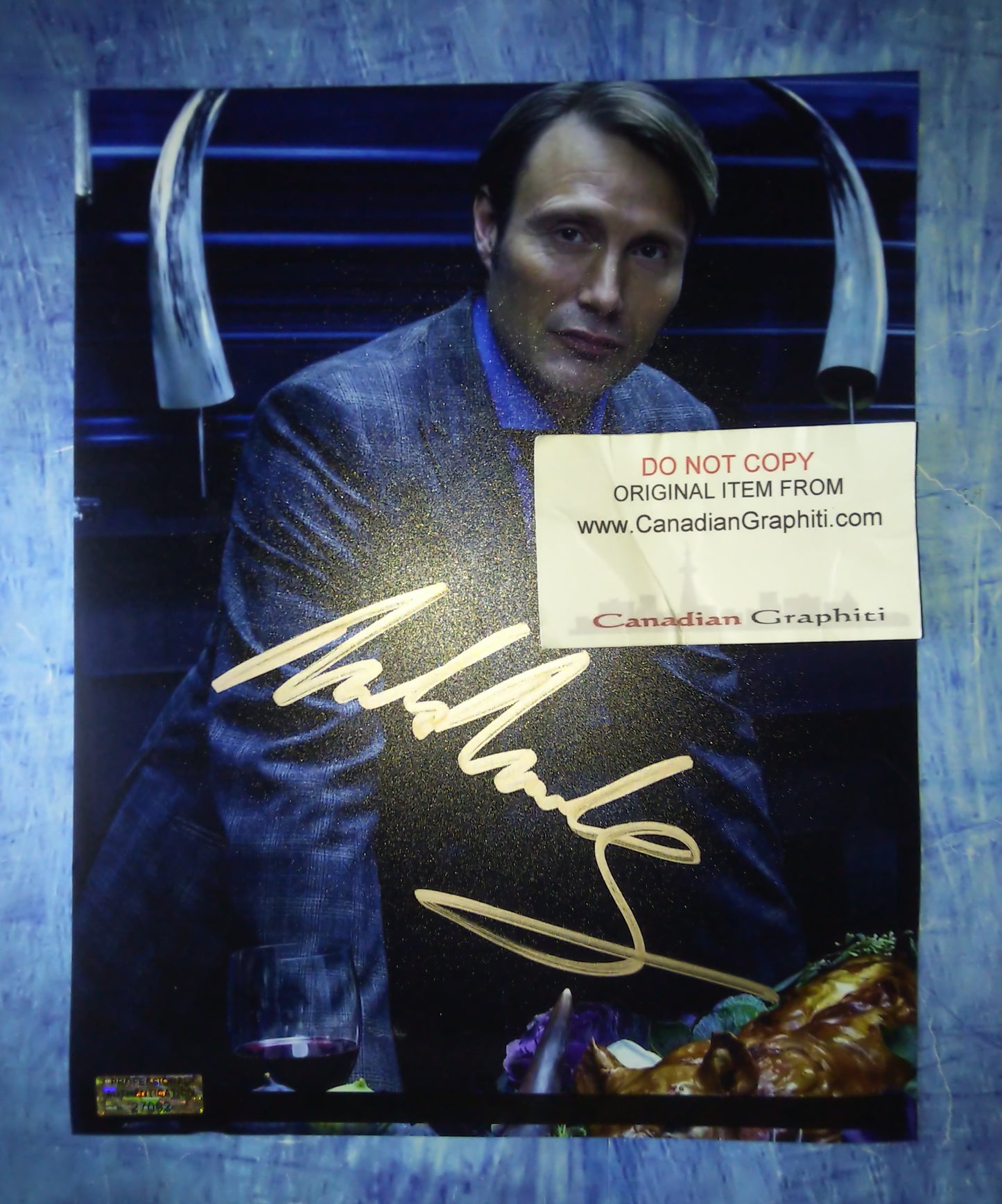 Mads Mikkelsen Hand Signed Autograph 8x10 Photo COA