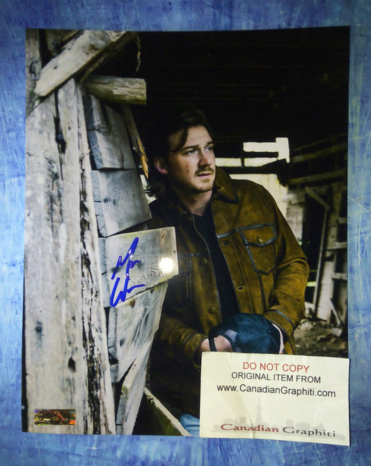 Morgan Wallen Hand Signed Autograph 8x10 Photo COA