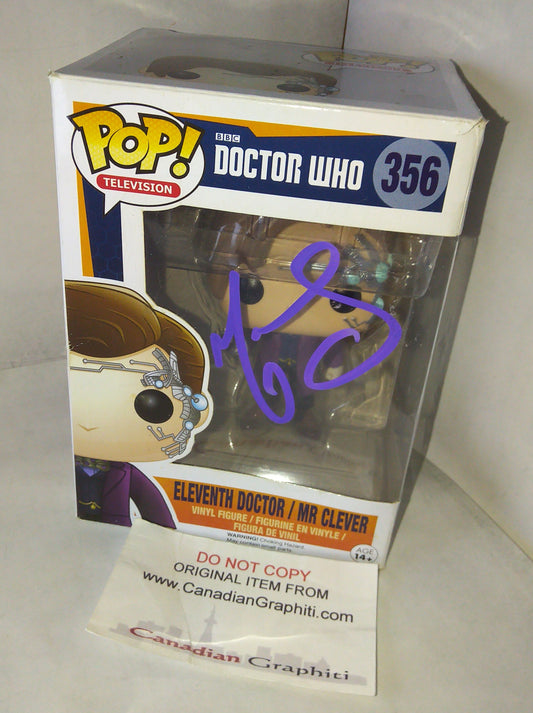 Matt Smith Hand Signed Autograph Doctor Who Funko Pop COA