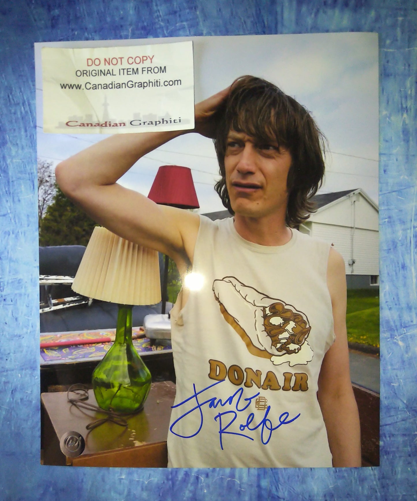Jacob Rolfe Hand Signed Autograph 8x10 Photo COA Trailer Park Boys