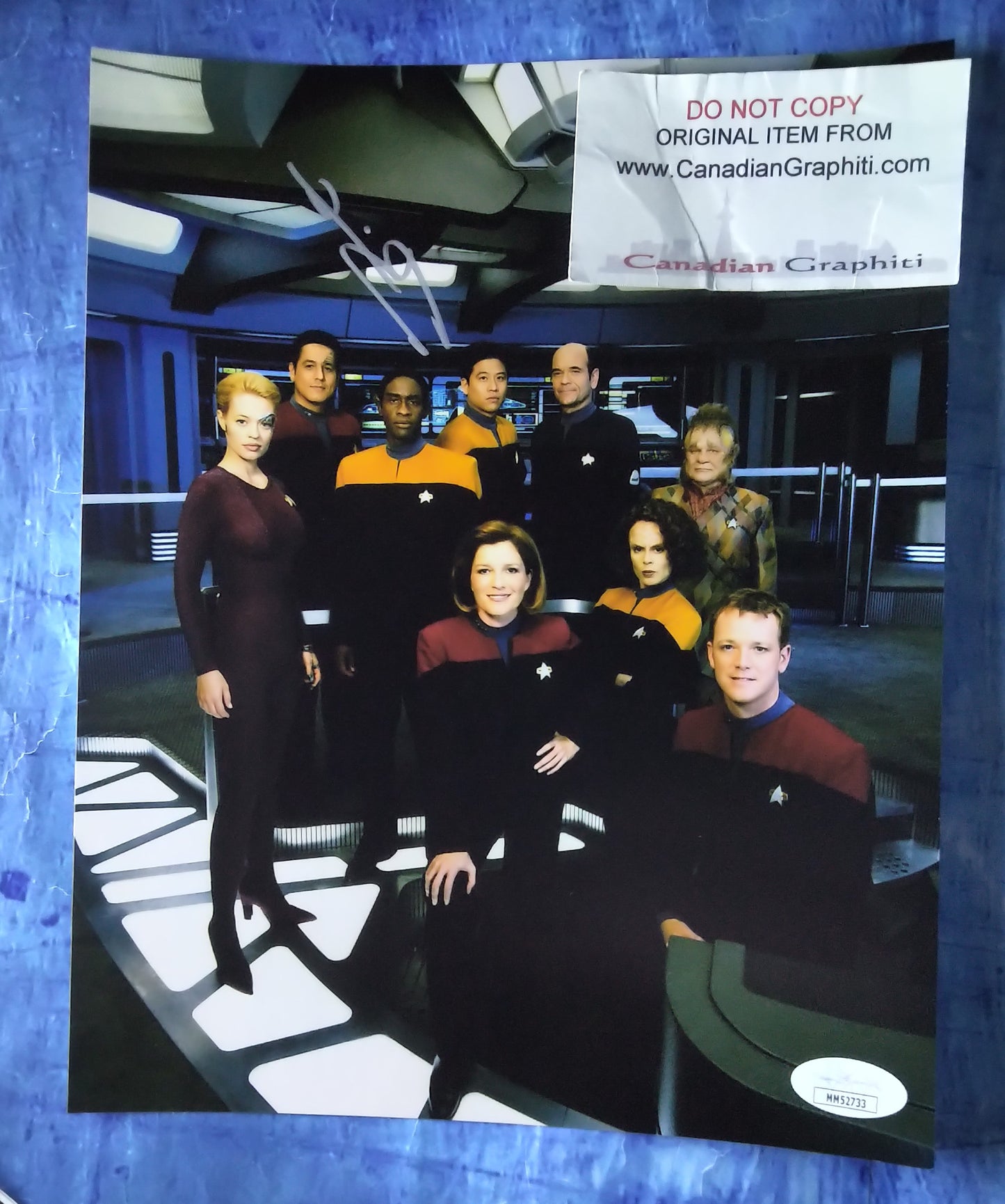 Tim Russ Hand Signed Autograph 8x10 Photo JSA COA Star Trek Voyager