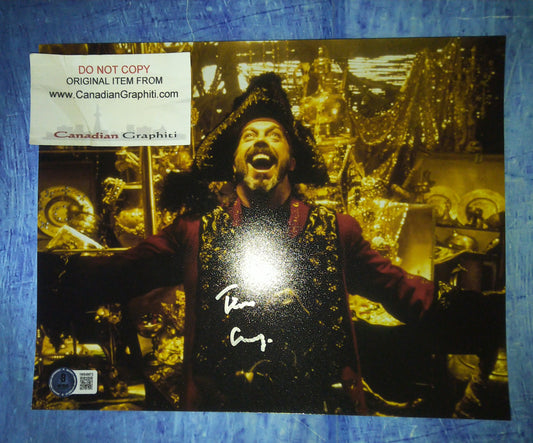 Tim Curry Hand Signed Autograph 8x10 Photo BAS COA Muppets Treasure Island