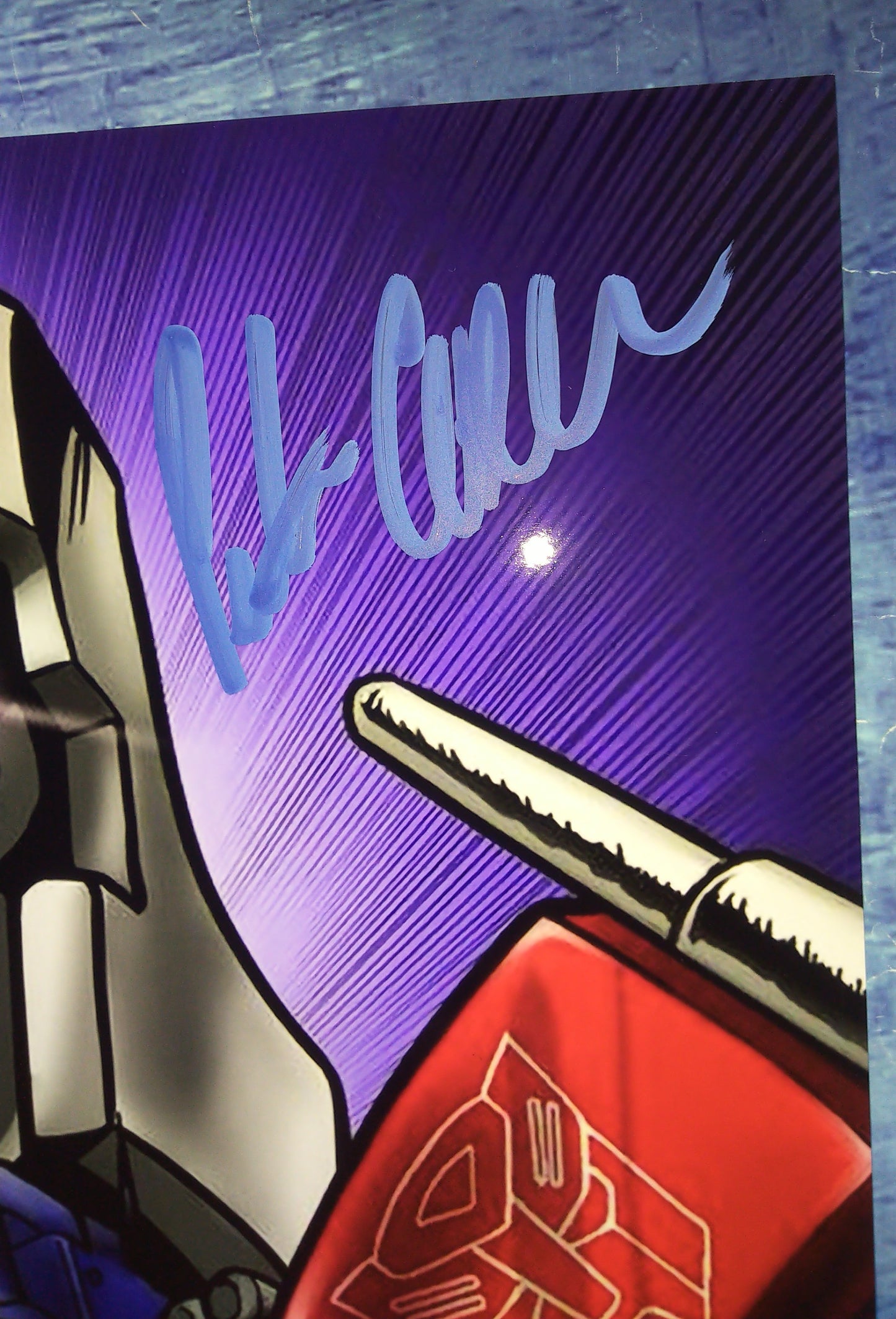 Peter Cullen & Frank Welker Hand Signed Autograph 11x14 Photo COA Transformers