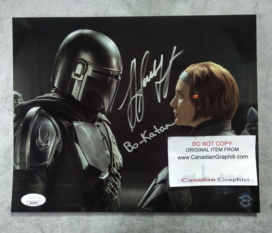 Katee Sackhoff Hand Signed Autograph 8x10 Photo COA + JSA The Mandalorian