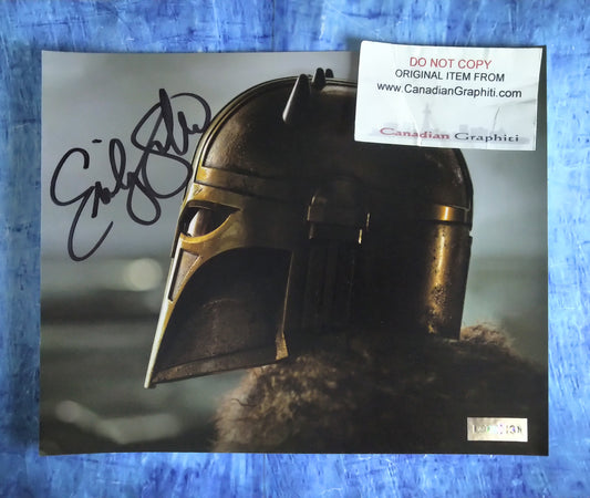 Emily Swallow Hand Signed Autograph 8x10 Photo COA The Mandalorian