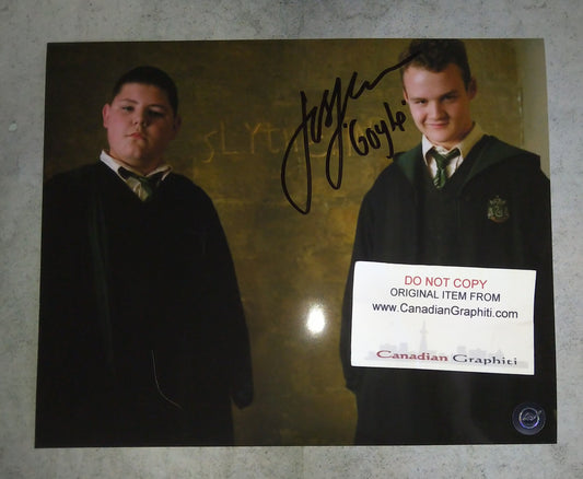 Josh Herdman Hand Signed Autograph 8x10 Photo COA Harry Potter Goyle