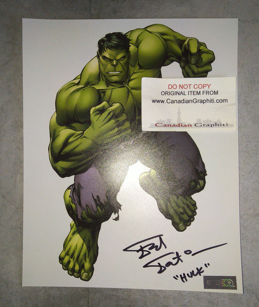 Fred Tatasciore Hand Signed Autograph 8x10 Photo COA Incredible Hulk