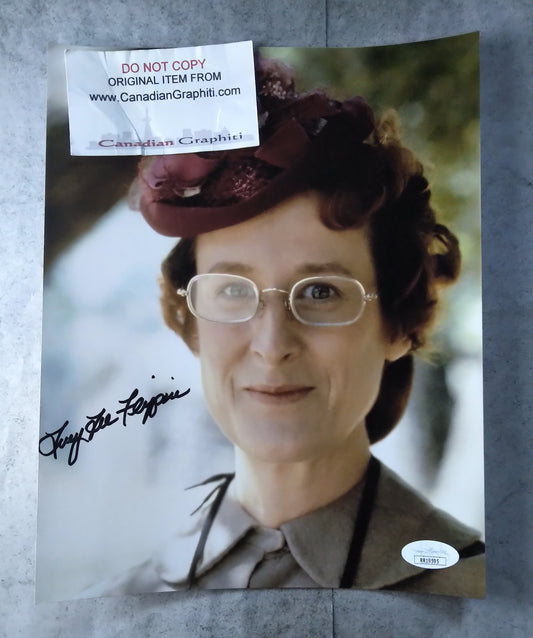 Lucy Lee Flippin Hand Signed Autograph 8x10 Photo JSA COA Little House On The Prairie