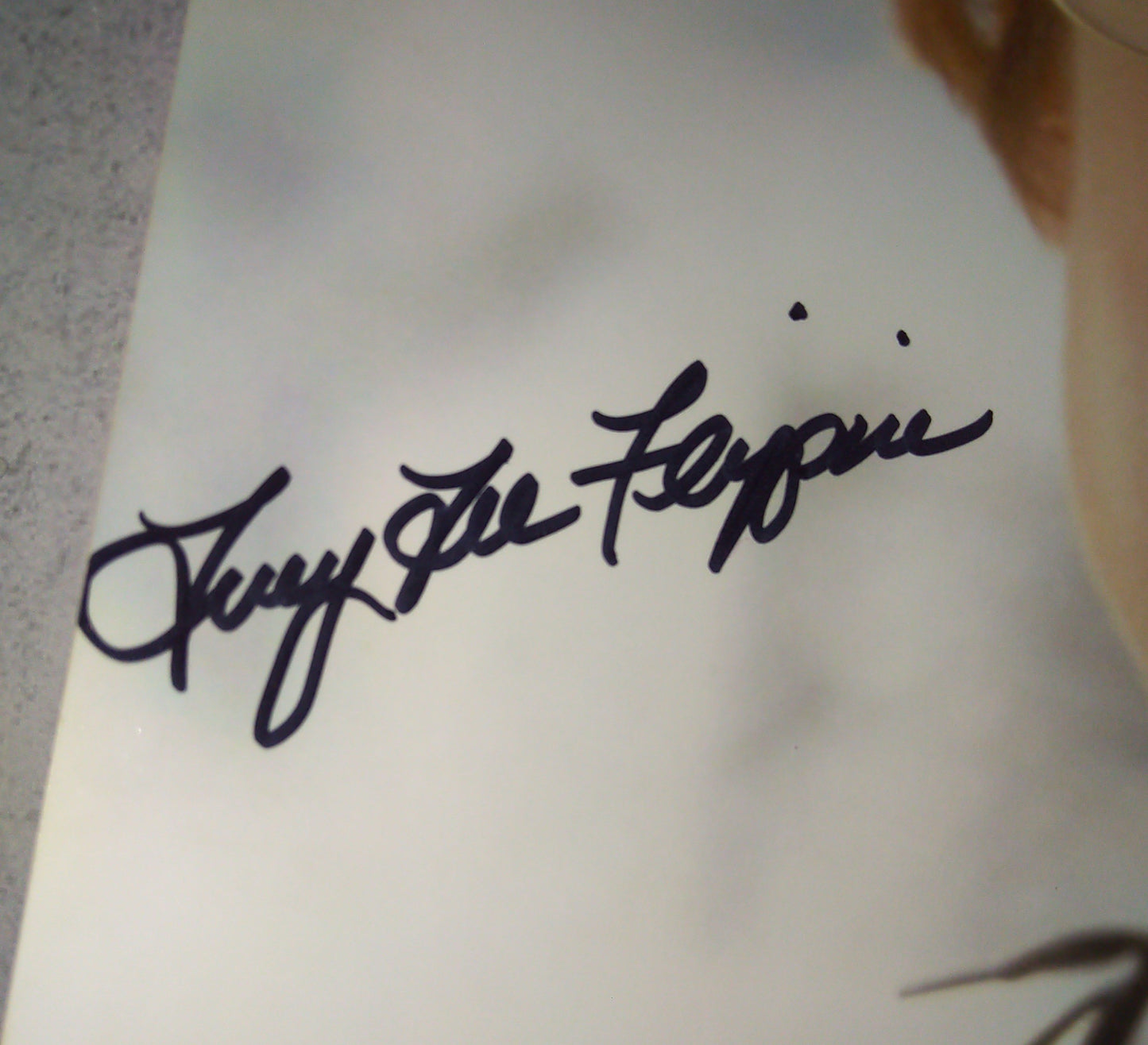 Lucy Lee Flippin Hand Signed Autograph 8x10 Photo JSA COA Little House On The Prairie