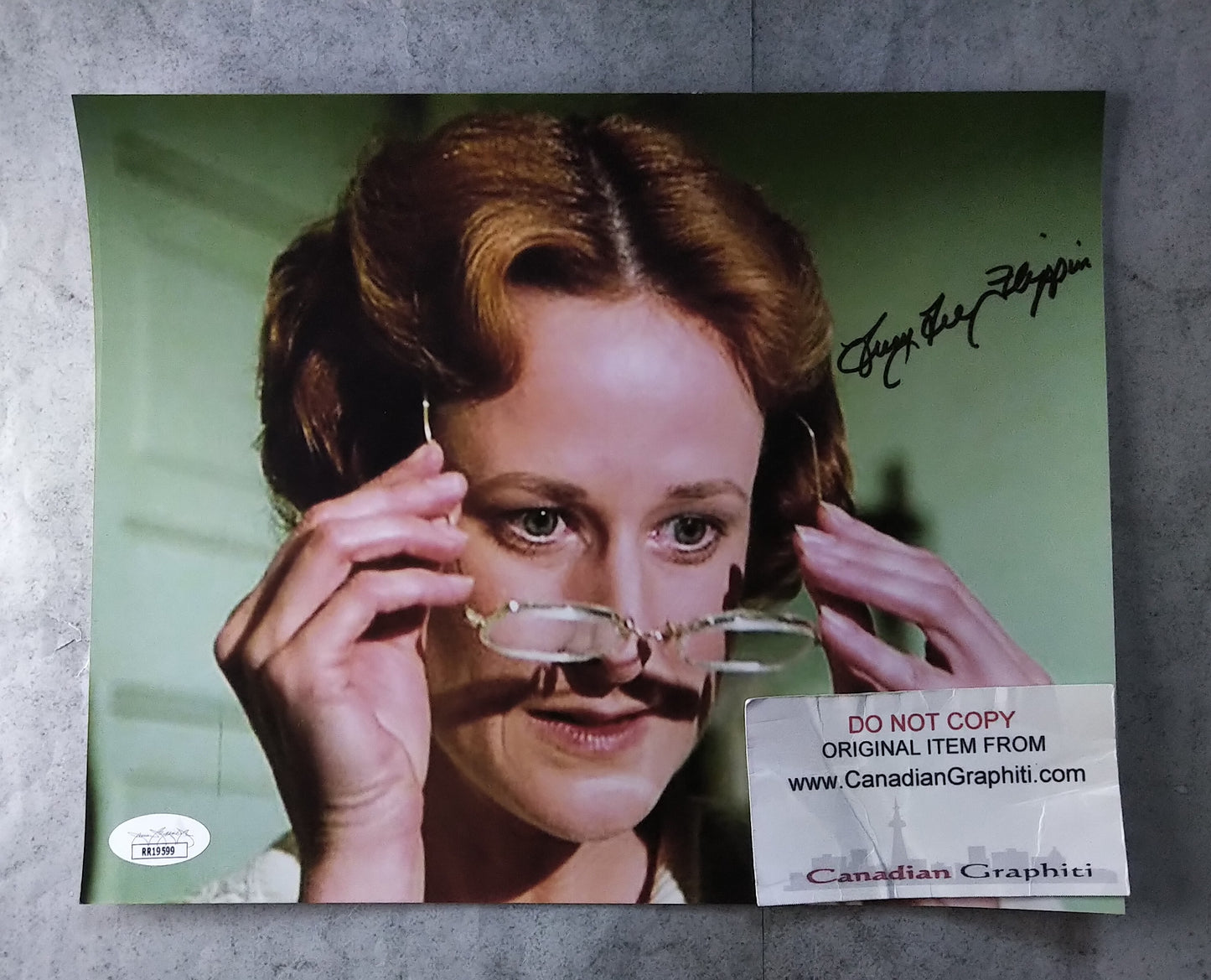 Lucy Lee Flippin Hand Signed Autograph 8x10 Photo JSA COA Little House On The Prairie