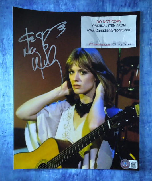 Nancy Wilson Hand Signed Autograph 8x10 Photo BAS COA Heart