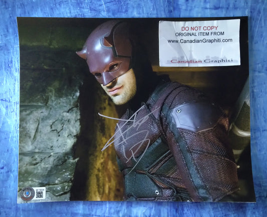 Charlie Cox Hand Signed Autograph 8x10 Photo BAS COA Daredevil