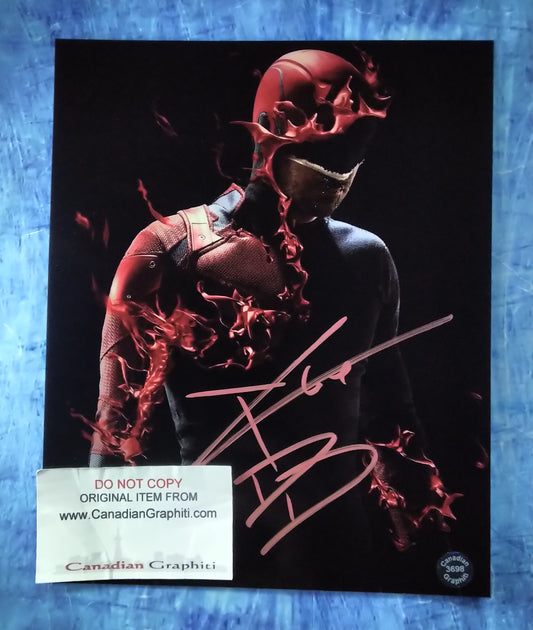 Charlie Cox Hand Signed Autograph 8x10 Photo COA Daredevil