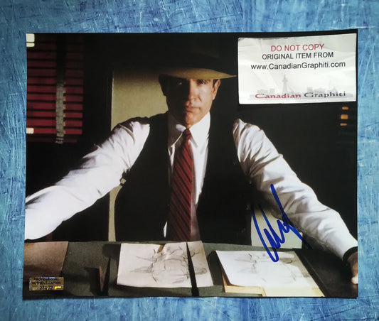 Warren Beatty Hand Signed Autograph 8x10 Photo COA Dick Tracy