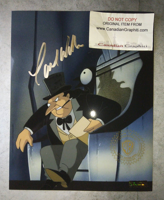 Paul Williams Hand Signed Autograph 8x10 Photo COA Batman Animated Series