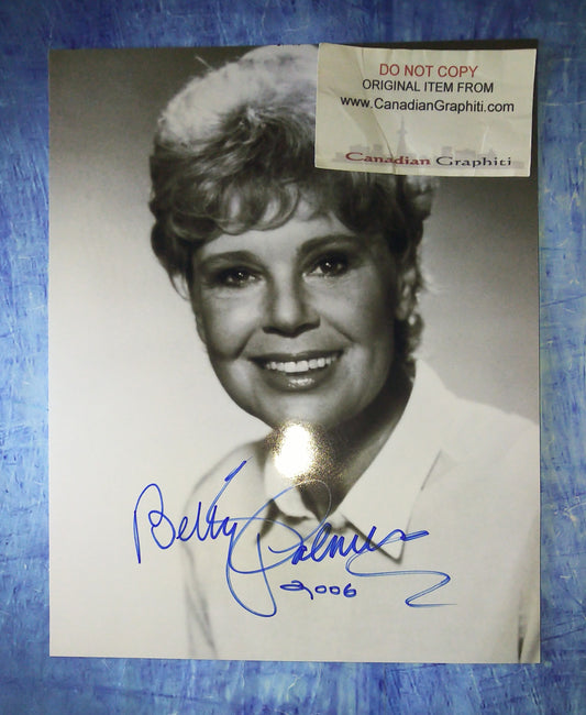 Betsy Palmer Hand Signed Autograph 8x10 Photo COA Friday The 13th