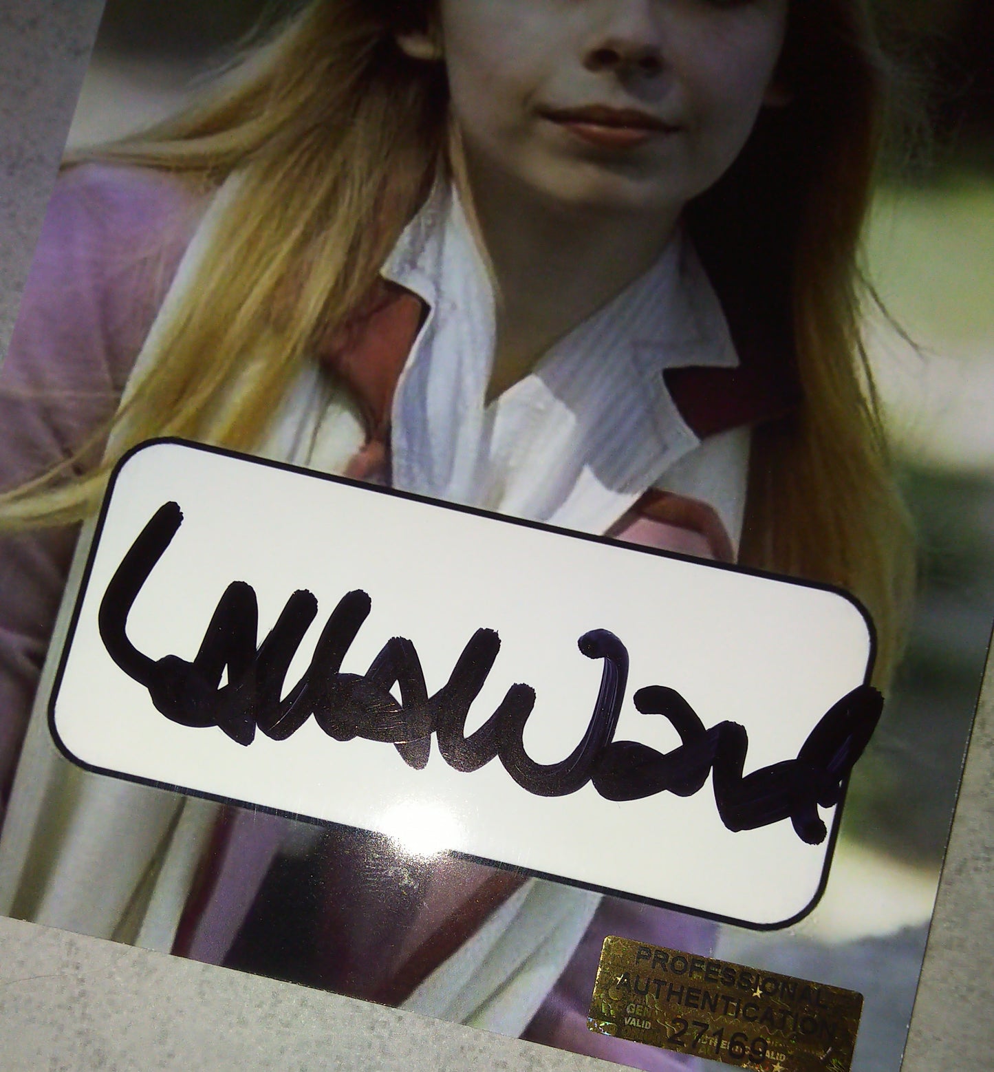 Lalla Ward Hand Signed Autograph Photo COA Doctor Who