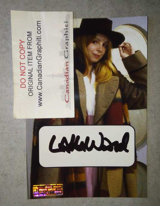 Lalla Ward Hand Signed Autograph Photo COA Doctor Who