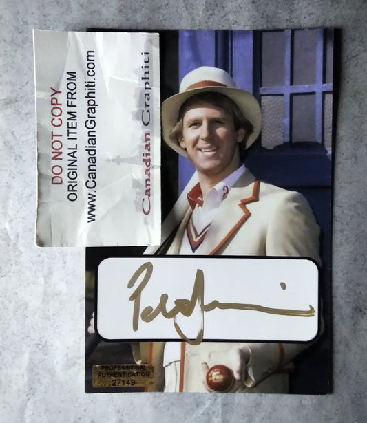 Peter Davison Hand Signed Autograph Photo COA