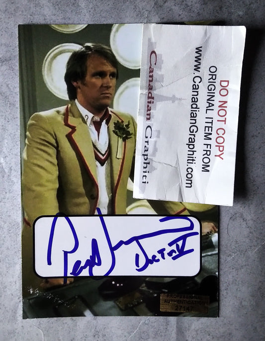 Peter Davison Hand Signed Autograph Photo COA