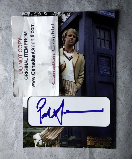 Peter Davison Hand Signed Autograph Photo COA