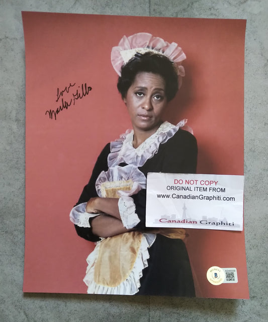 Marla Gibbs Hand Signed Autograph 8x10 Photo BAS COA The Jeffersons