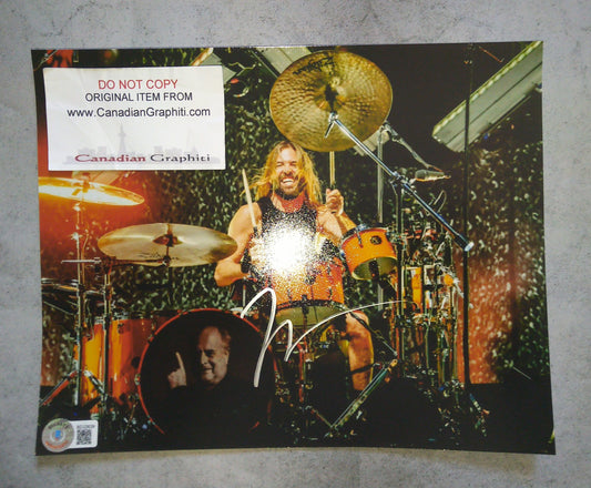 Taylor Hawkins Hand Signed Autograph 8x10 Photo BAS COA Foo Fighters