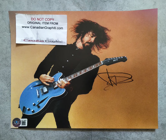Dave Grohl Hand Signed Autograph 8x10 Photo BAS COA Foo Fighters