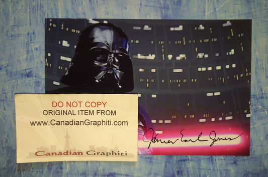 James Earl Jones Hand Signed Autograph Photo COA Star Wars