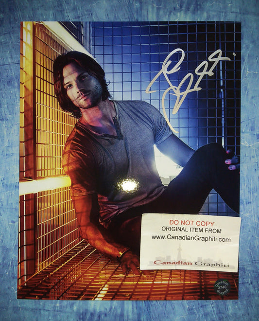 Jared Padalecki Hand Signed Autograph 8x10 Photo COA Supernatural