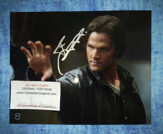 Jared Padalecki Hand Signed Autograph 8x10 Photo COA Supernatural