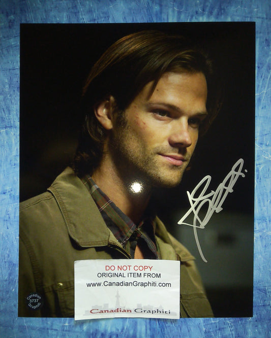 Jared Padalecki Hand Signed Autograph 8x10 Photo COA Supernatural