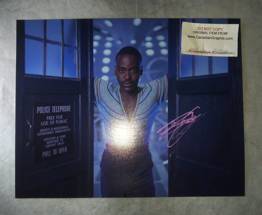 Ncuti Gatwa Hand Signed Autograph 11x14 Photo COA Doctor Who