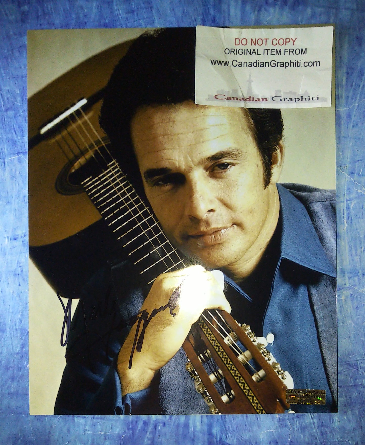 Merle Haggard Hand Signed Autograph 8x10 Photo COA