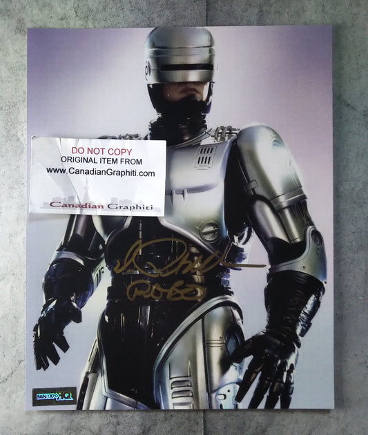 Peter Weller Hand Signed Autograph 8x10 Photo COA Robocop