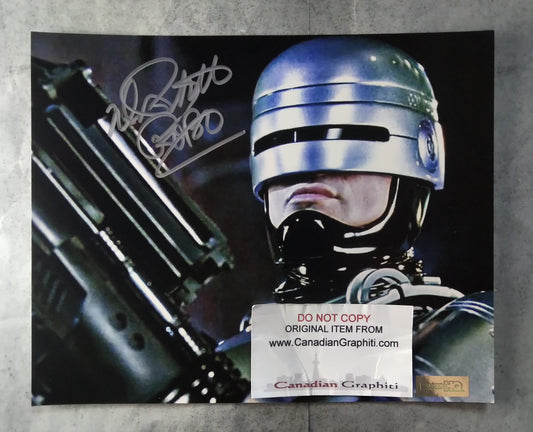 Peter Weller Hand Signed Autograph 8x10 Photo COA Robocop