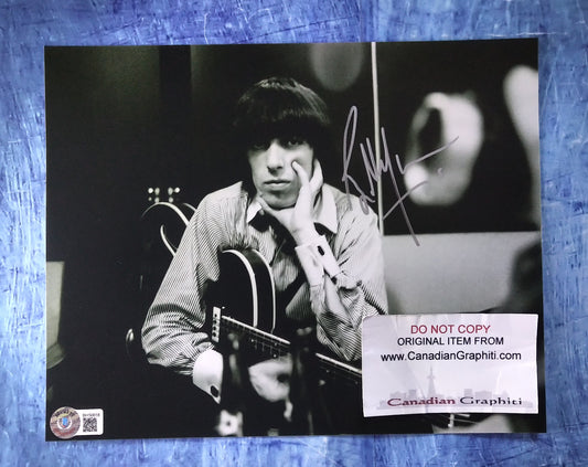 Bill Wyman Hand Signed Autograph 8x10 Photo BAS COA Rolling Stones