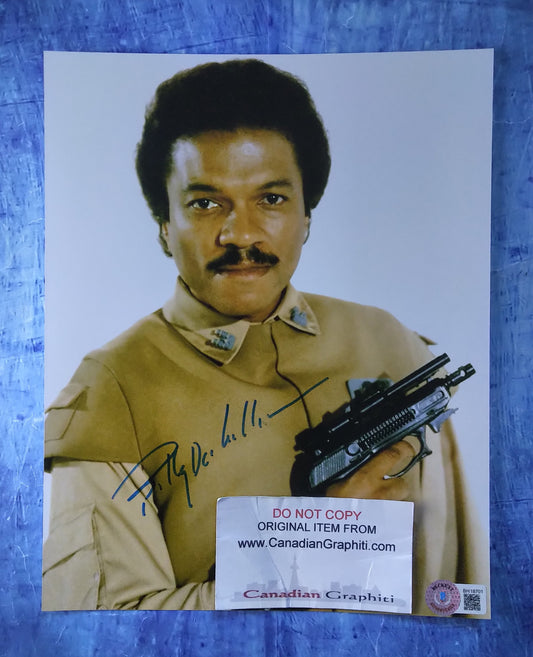 Billy Dee Williams Hand Signed Autograph 8x10 Photo BAS COA