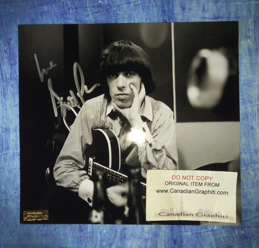 Bill Wyman Hand Signed Autograph 8x9 Photo COA Rolling Stones