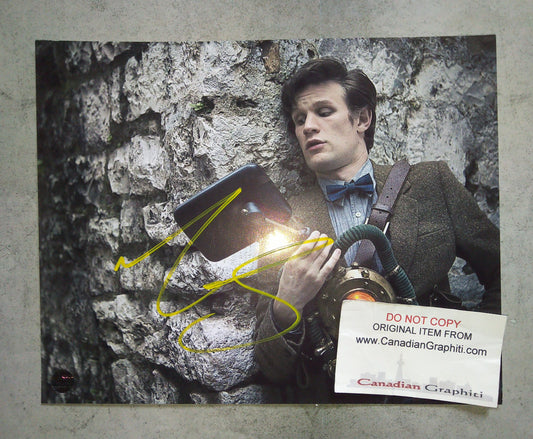 Matt Smith Hand Signed Autograph 8x10 Photo COA Doctor Who