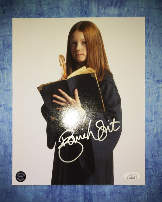 Bonnie Wright Hand Signed Autograph 8x10 Photo COA