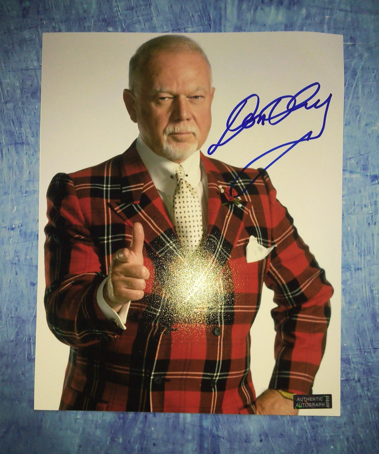 Don Cherry Hand Signed Autograph 8x10 Photo Hockey Night In Canada