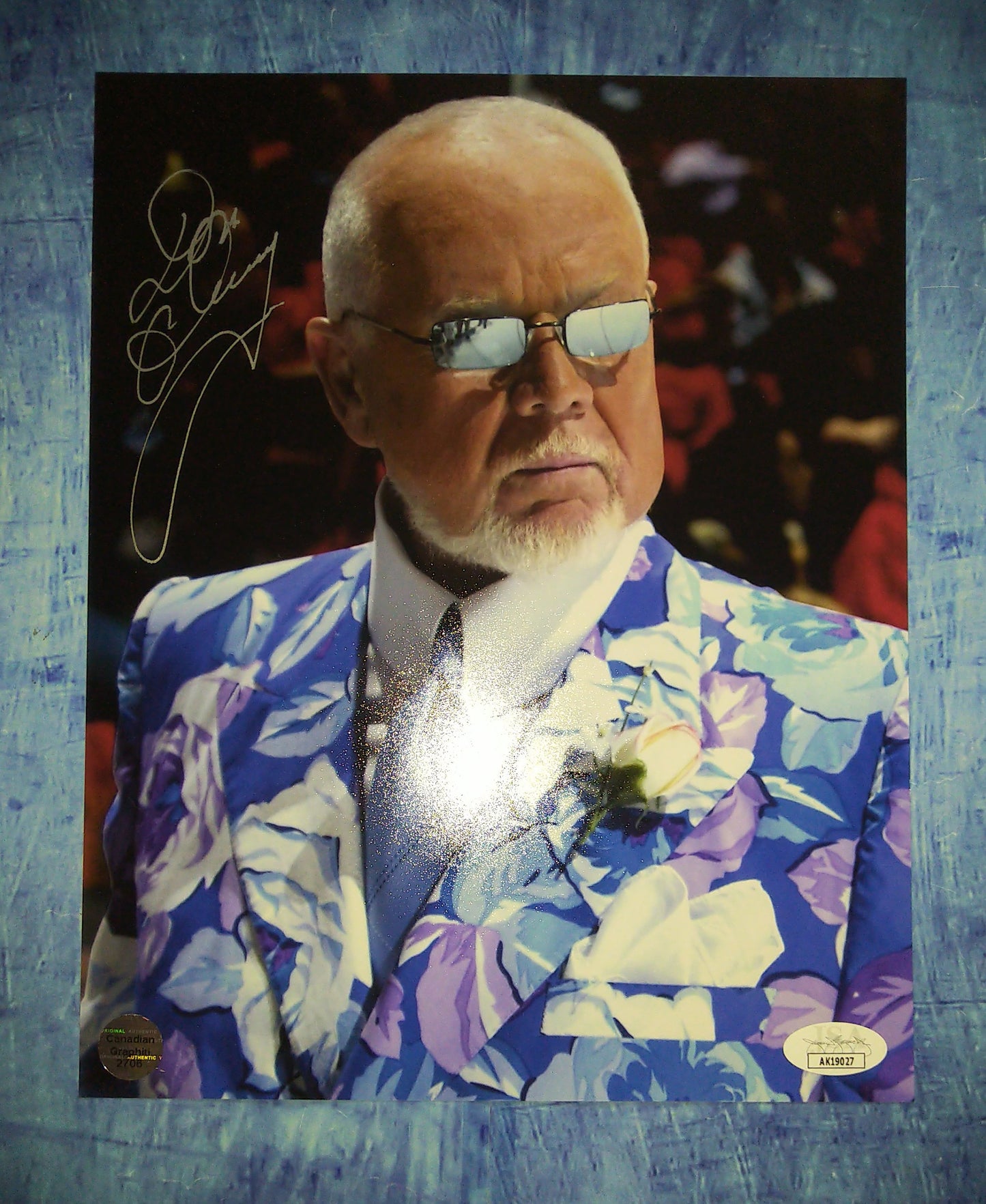 Don Cherry Hand Signed Autograph 8x10 Photo Hockey Night In Canada